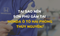 DỊCH VỤ SƠN PHỦ GẦM TẠI HẢI PHÒNG