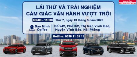 Lái Thử và trải nghiệm cảm giác vận hành vượt trội