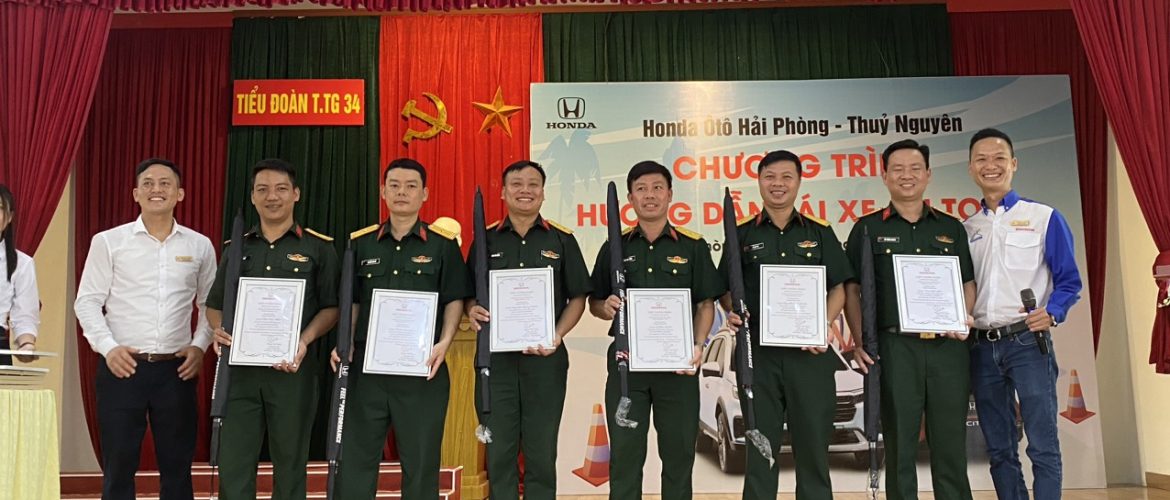 Honda Ôtô Hải Phòng – Thủy Nguyên tổ chức thành công Chương trình LÁI XE AN TOÀN | Tháng 03-2023