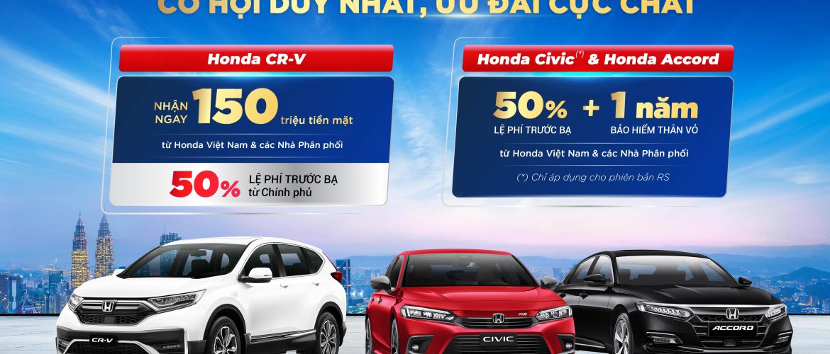 “Cơ hội duy nhất nhận ưu đãi cực chất”