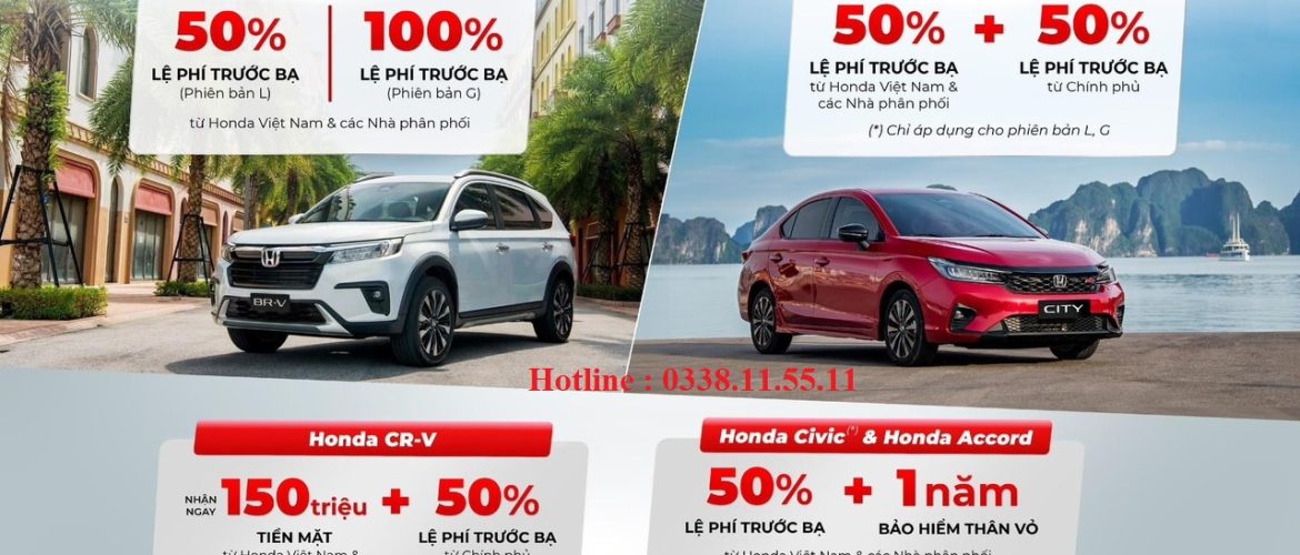 Nhanh tay rước ưu đãi từ Honda Việt Nam